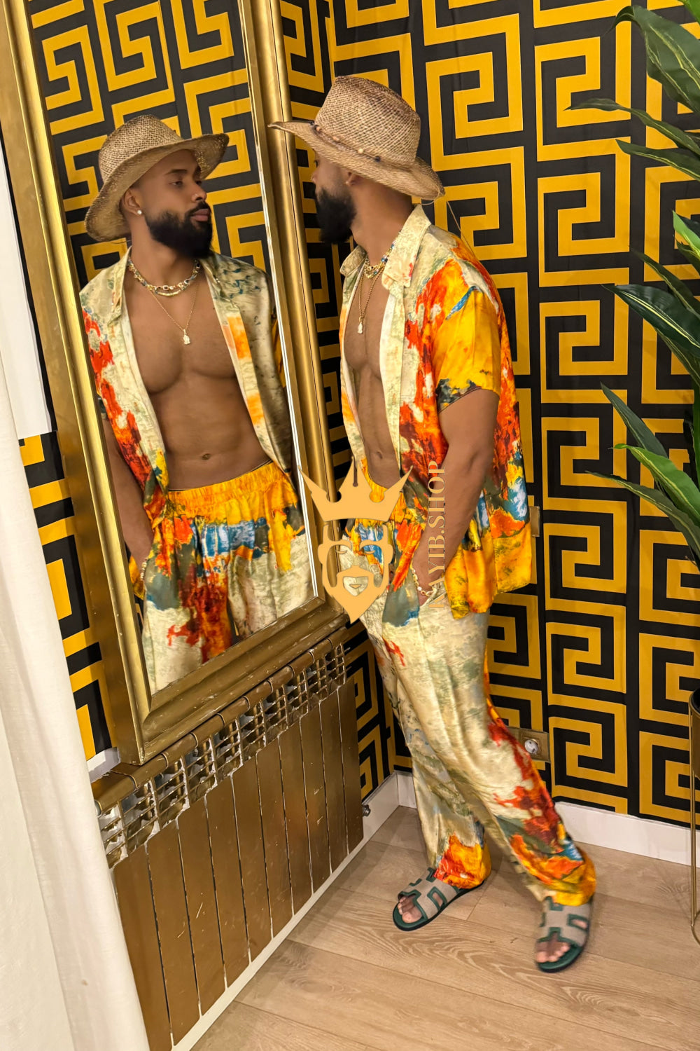 Golden Hour Elegance – Men’s Premium Outfits