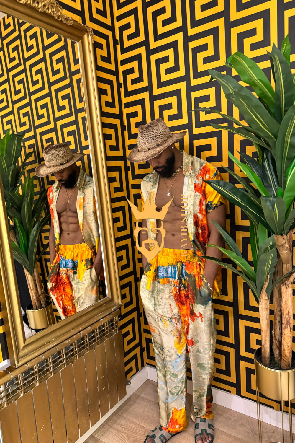 Golden Hour Elegance – Men’s Premium Outfits