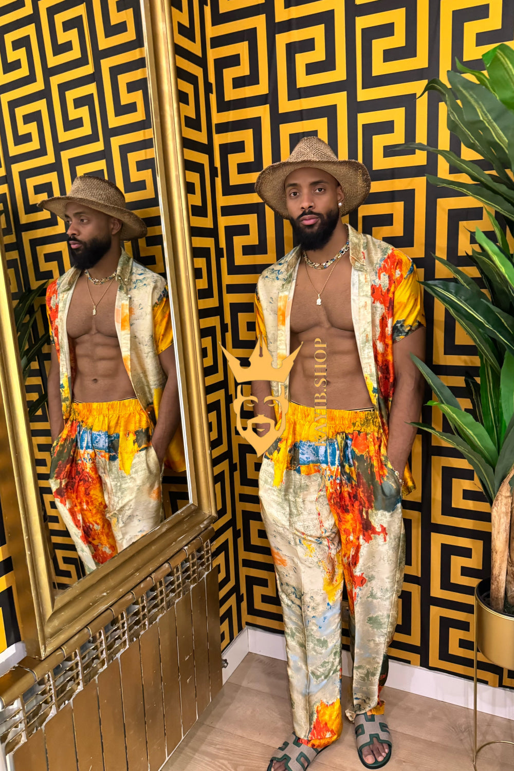Golden Hour Elegance – Men’s Premium Outfits