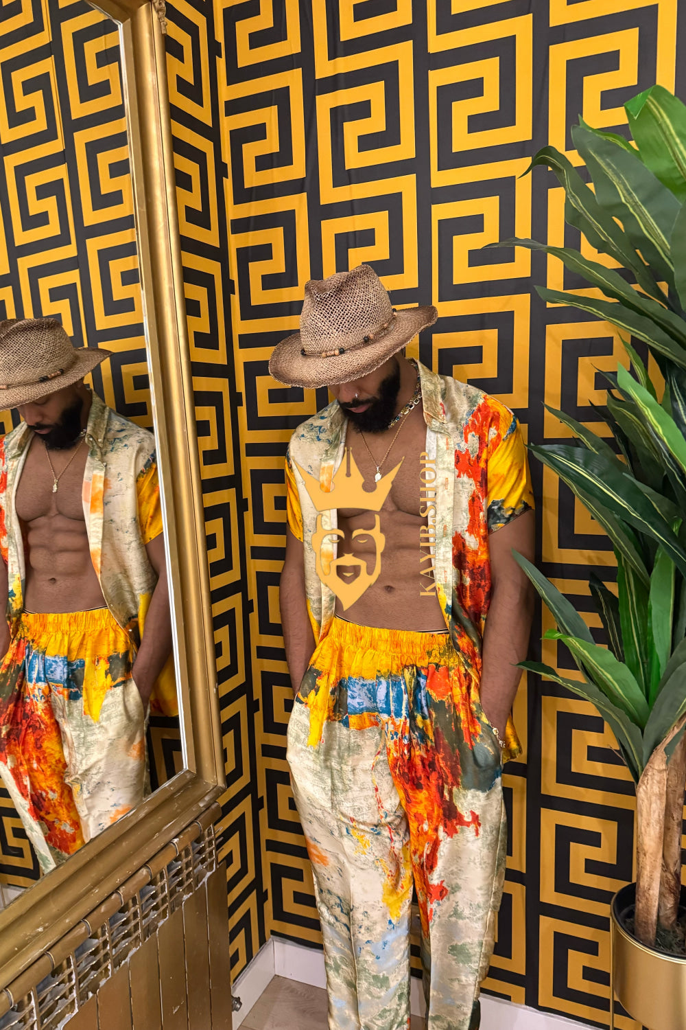 Golden Hour Elegance – Men’s Premium Outfits