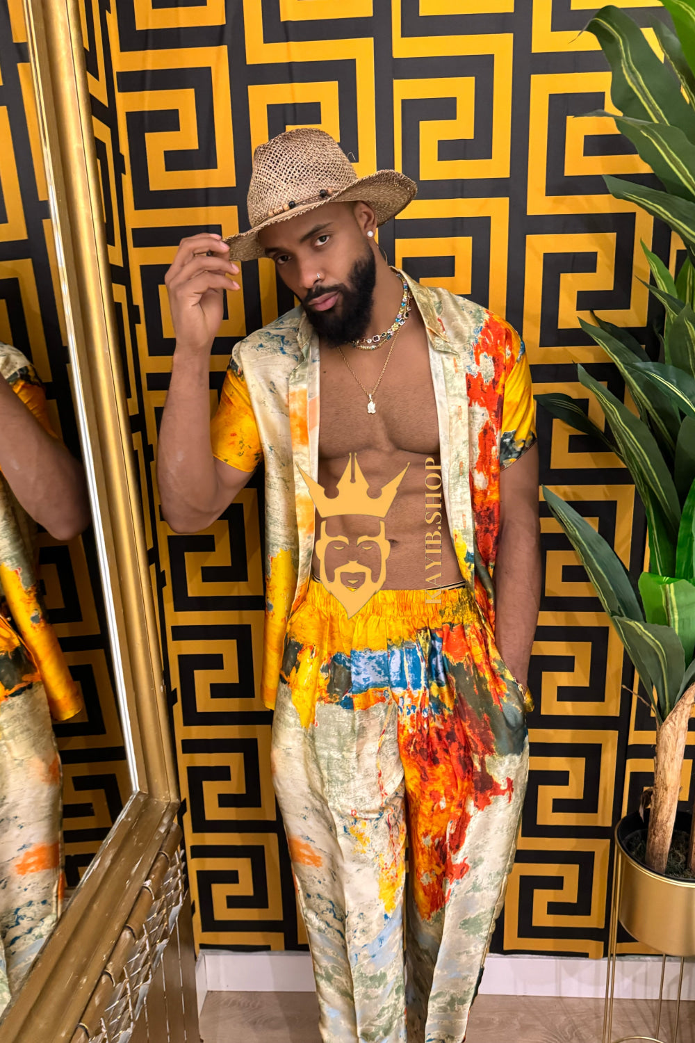 Golden Hour Elegance – Men’s Premium Outfits