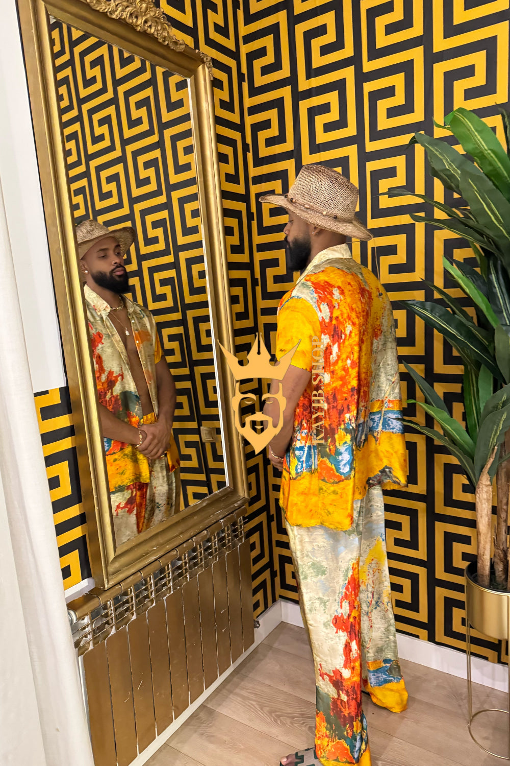 Golden Hour Elegance – Men’s Premium Outfits
