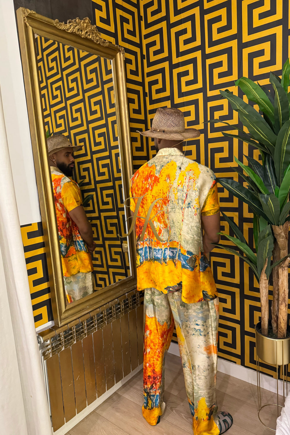 Golden Hour Elegance – Men’s Premium Outfits - kayibstrore