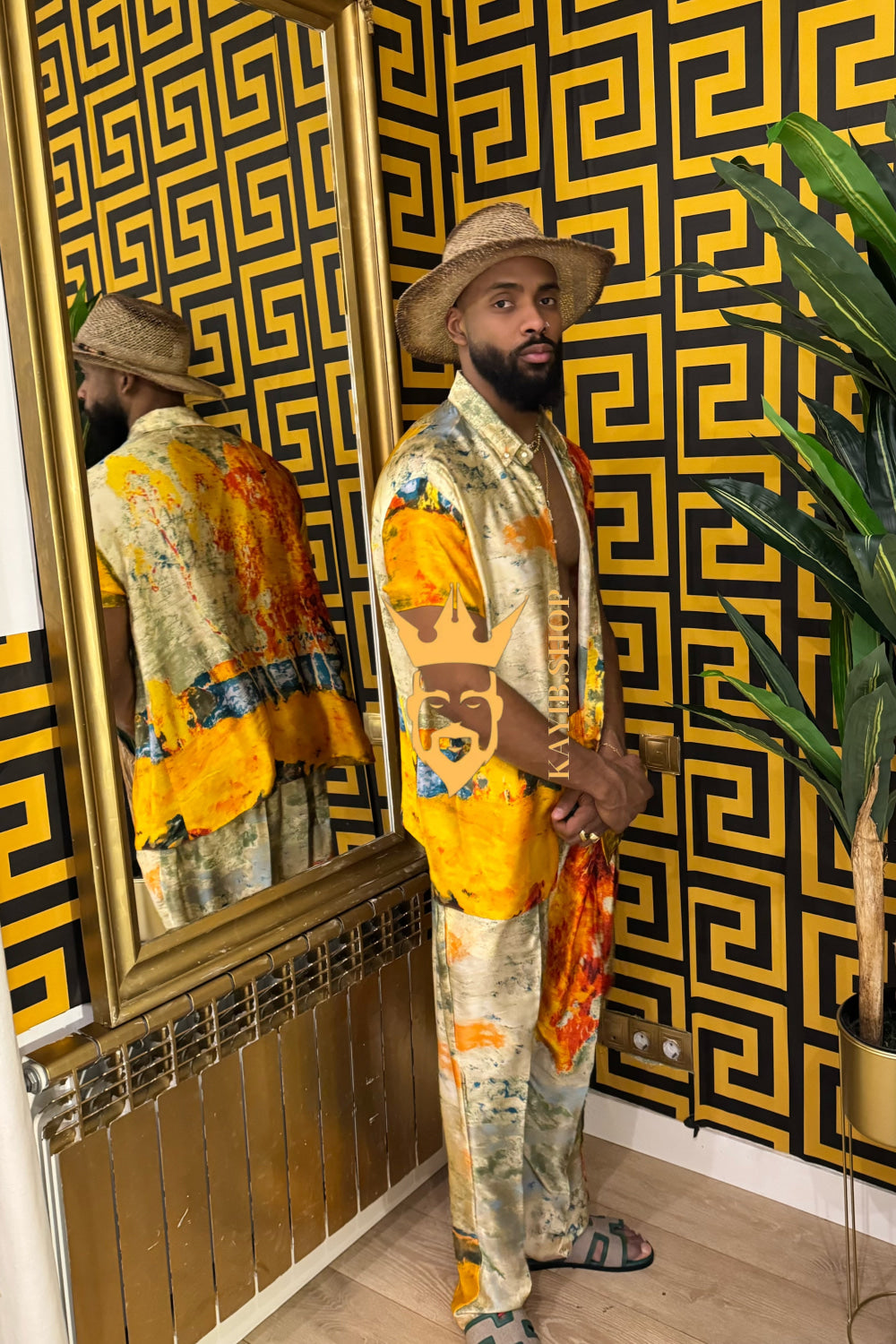 Golden Hour Elegance – Men’s Premium Outfits
