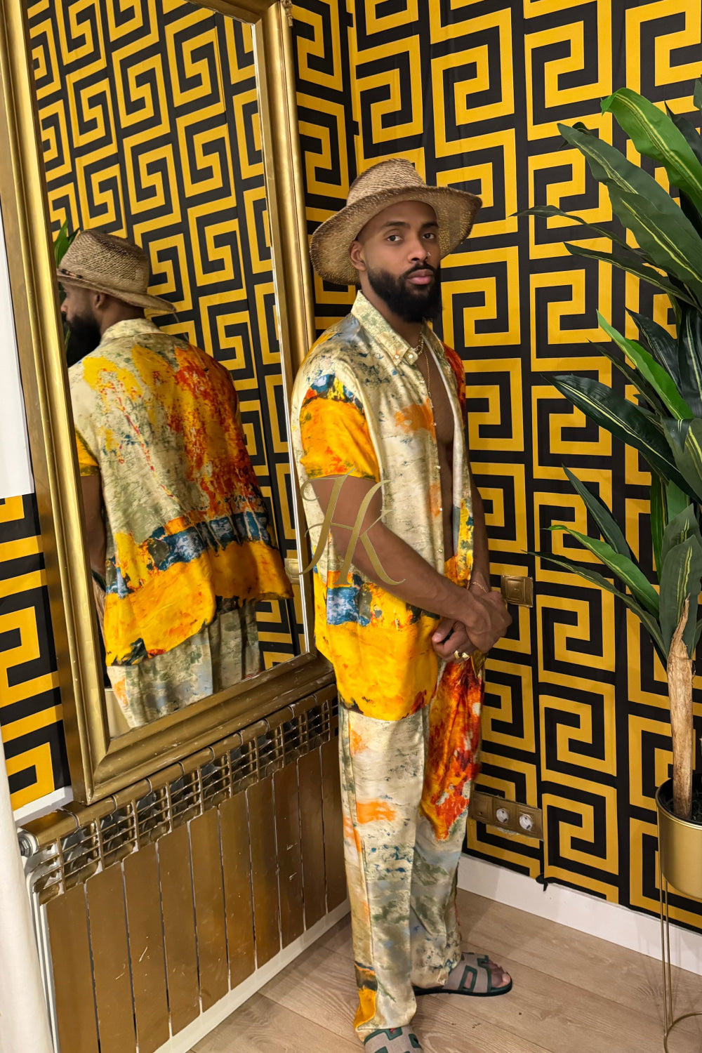 Golden Hour Elegance – Men’s Premium Outfits - kayibstrore
