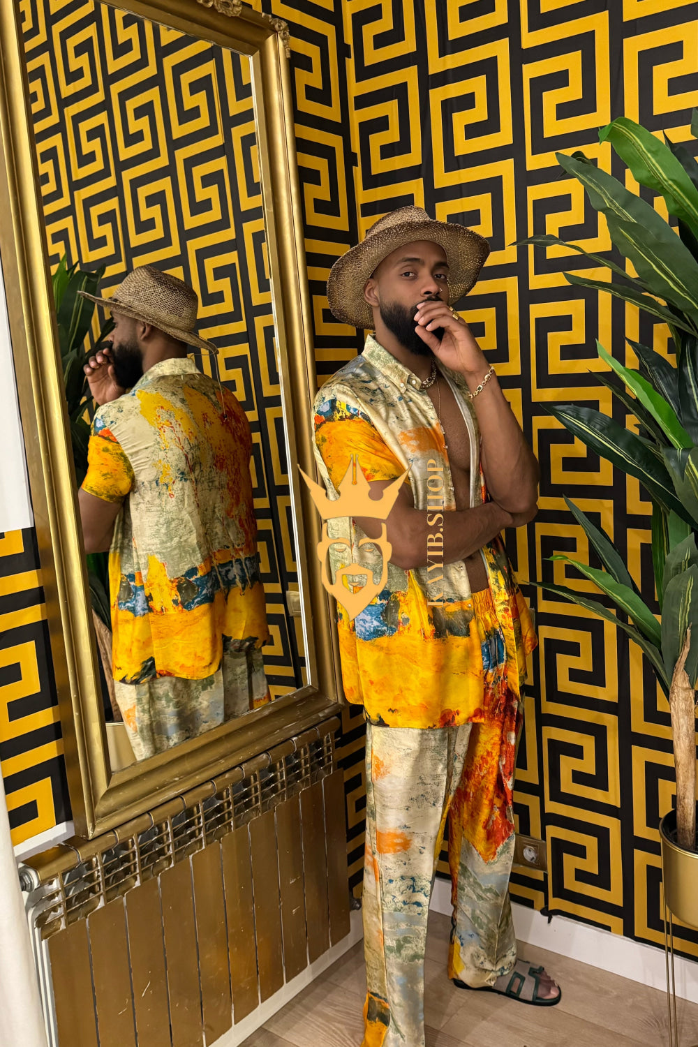 Golden Hour Elegance – Men’s Premium Outfits
