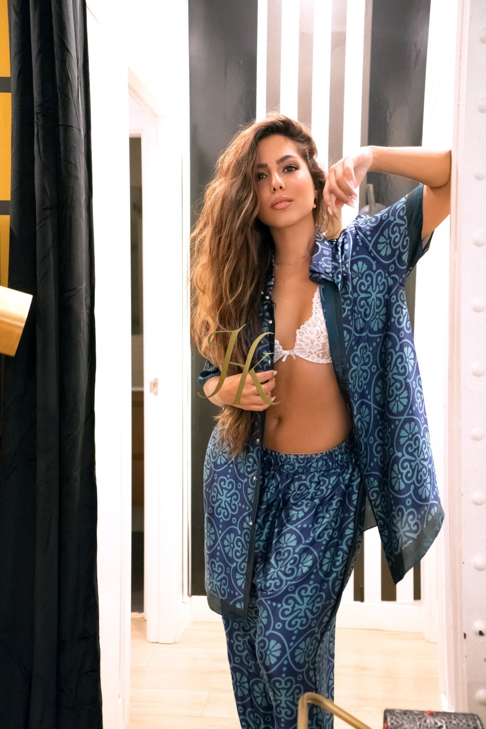 Unisex Silk Set for Couples – Luxury Matching Clothing - kayibstrore