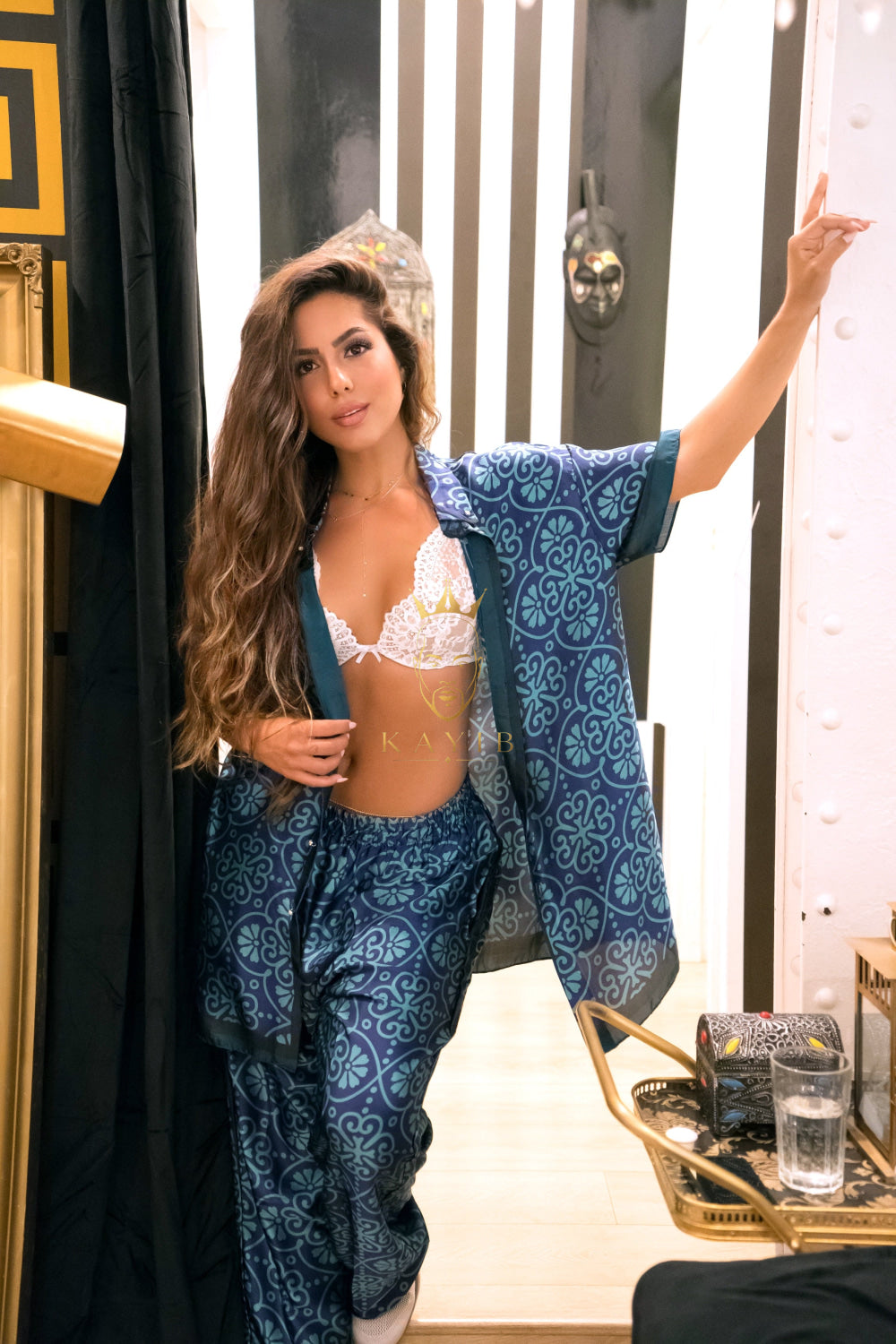 Unisex Silk Set for Couples – Luxury Matching Clothing - kayibstrore