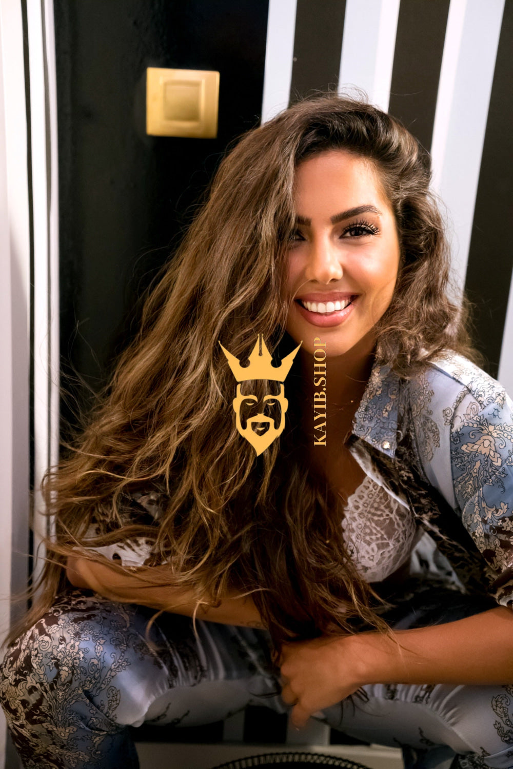 Starlit Evenings: Handmade Silk Set - kayibstrore