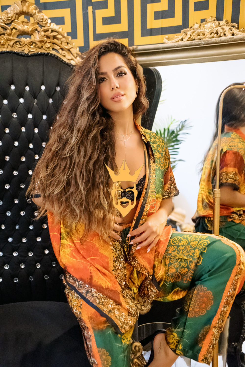 Whisper of Silk: Luxury Shirt and Pants - kayibstrore