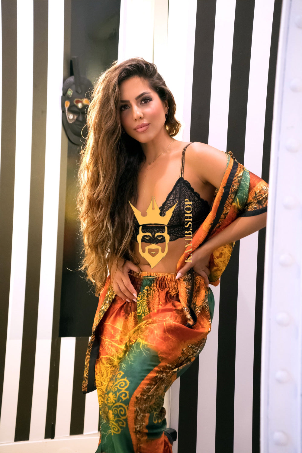 Whisper of Silk: Luxury Shirt and Pants - kayibstrore