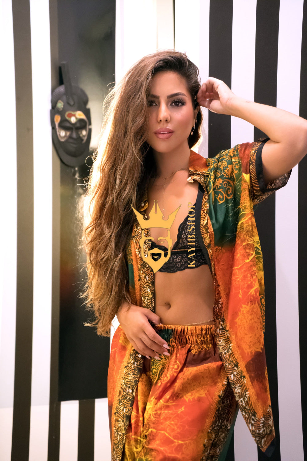 Whisper of Silk: Luxury Shirt and Pants - kayibstrore