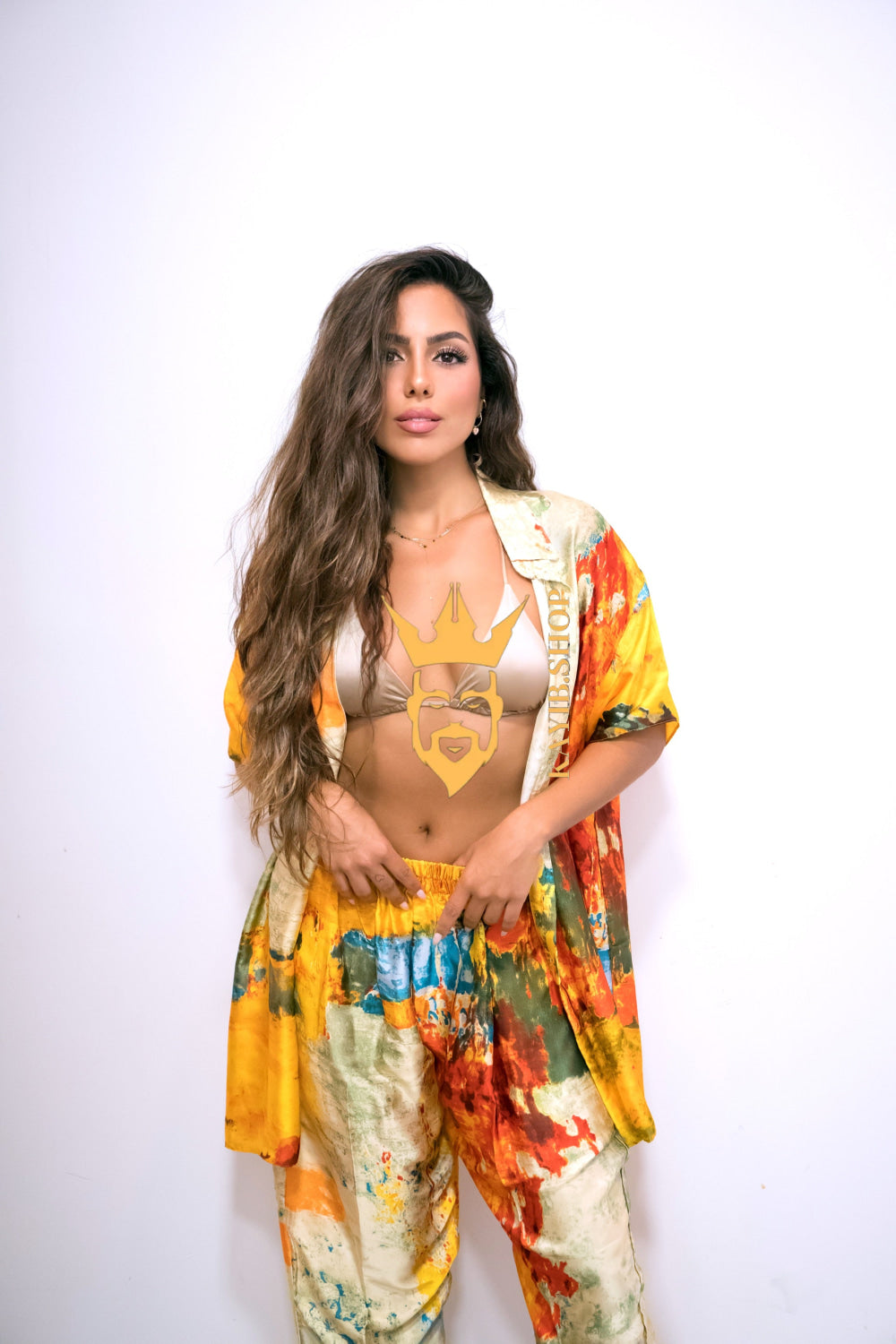 Signature Silk Two-Piece for Women - kayibstrore