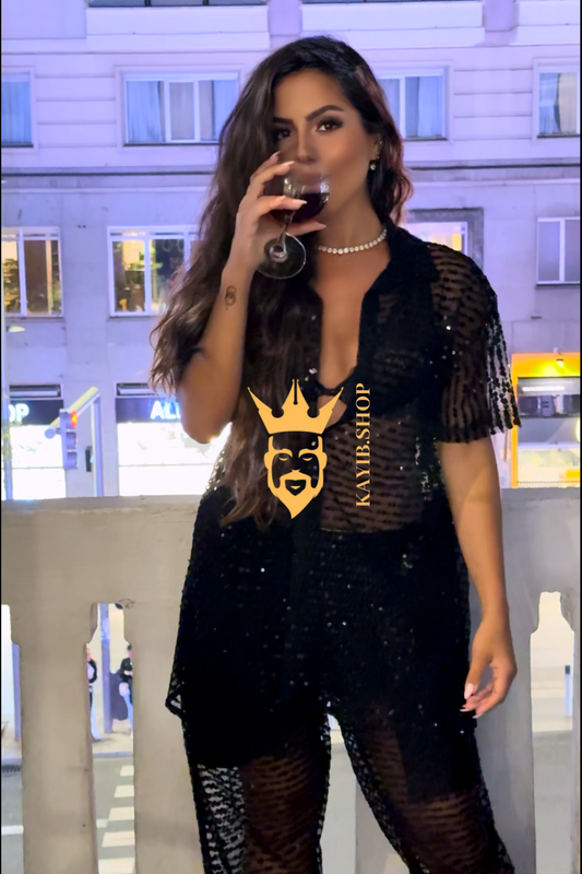 Seraphina Lace Dream Set – Women's Premium Mesh & Lace Outfit - kayibstrore