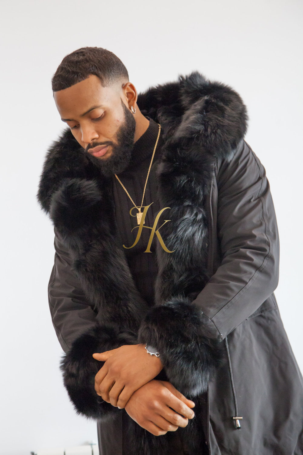 Mens 4-In-1 Waterproof Men Parka Winter Jacket /best Men In Fur Coats Images