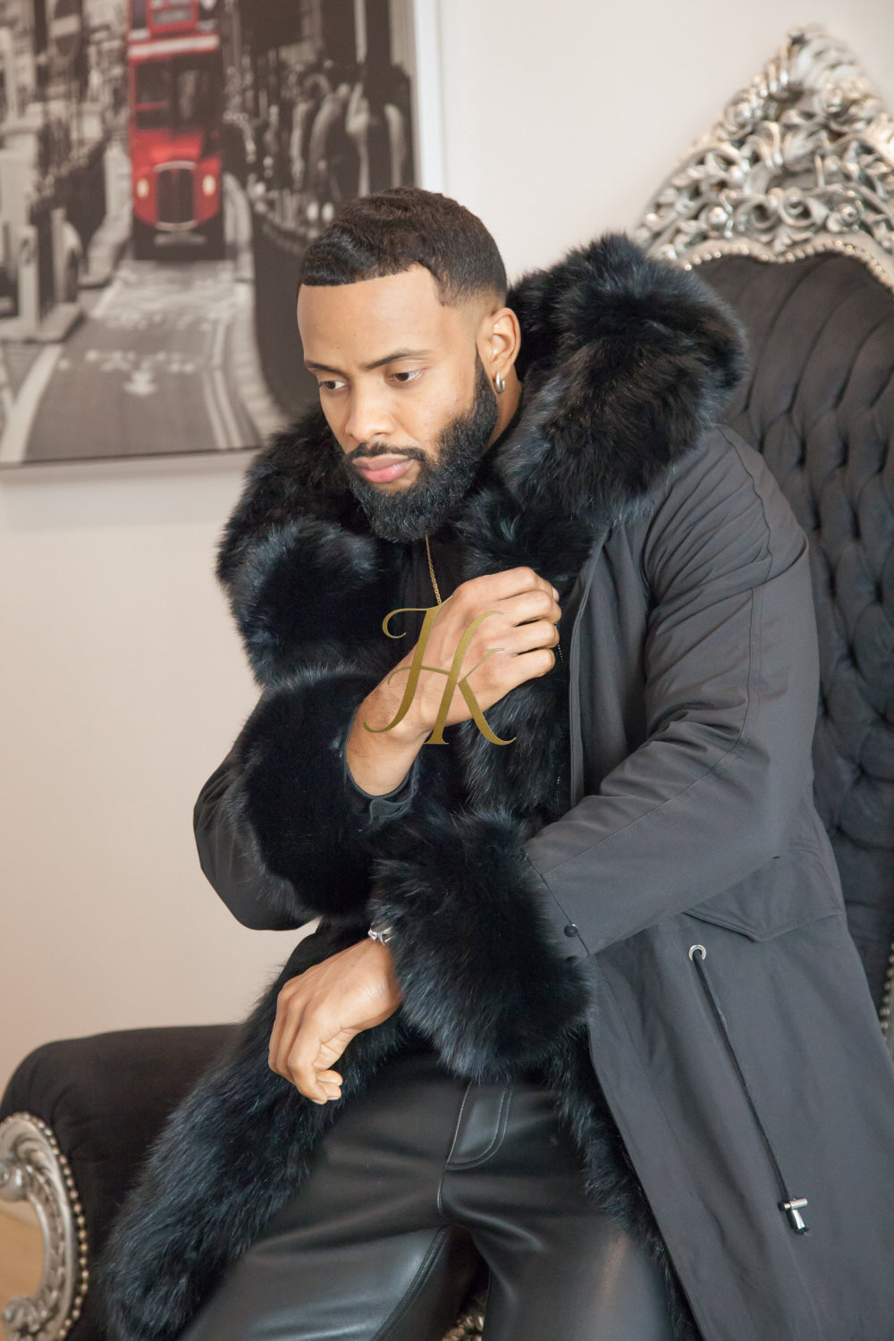 Mens 4-In-1 Waterproof Men Parka Winter Jacket /best Men In Fur Coats Images