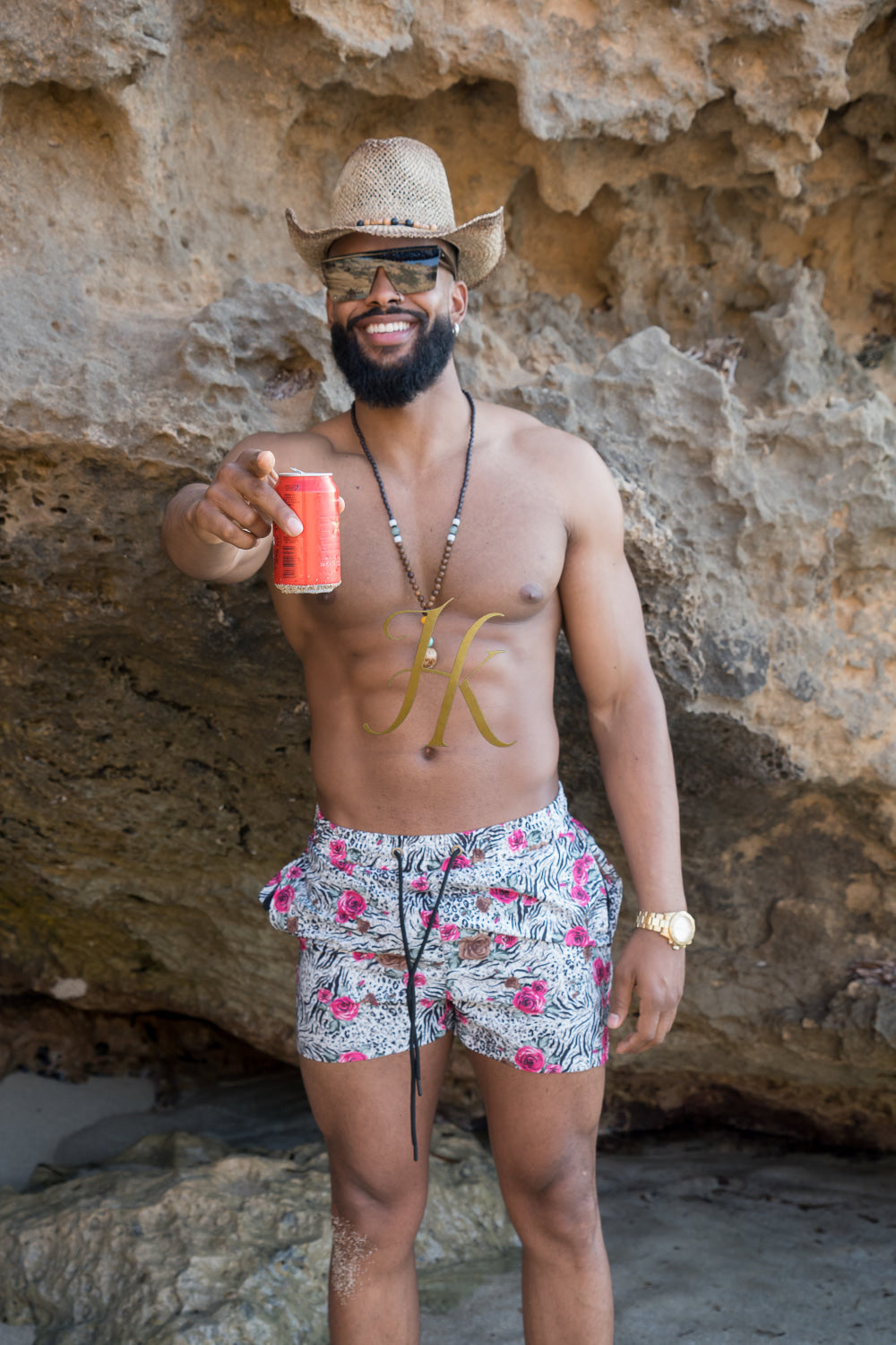 Striped Board Shorts for Men – Lightweight & Stretch Fabric - kayibstrore