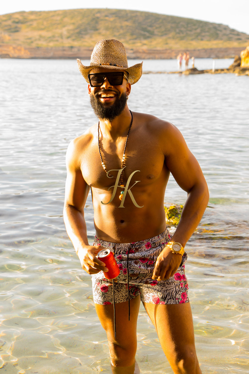 Striped Board Shorts for Men – Lightweight & Stretch Fabric - kayibstrore