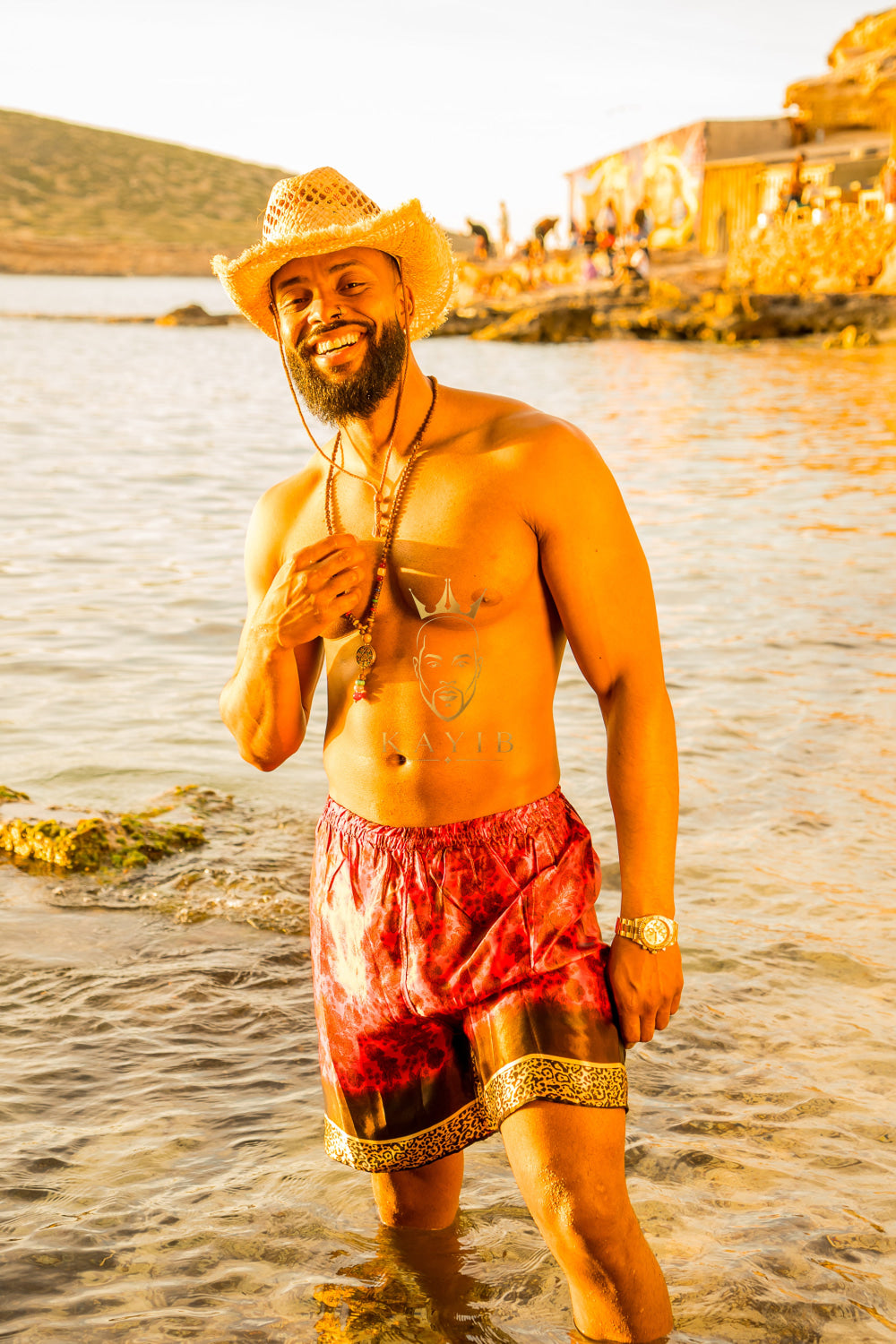 Handmade Silk Beach Shorts – The Ultimate Blend of Luxury & Comfort - kayibstrore