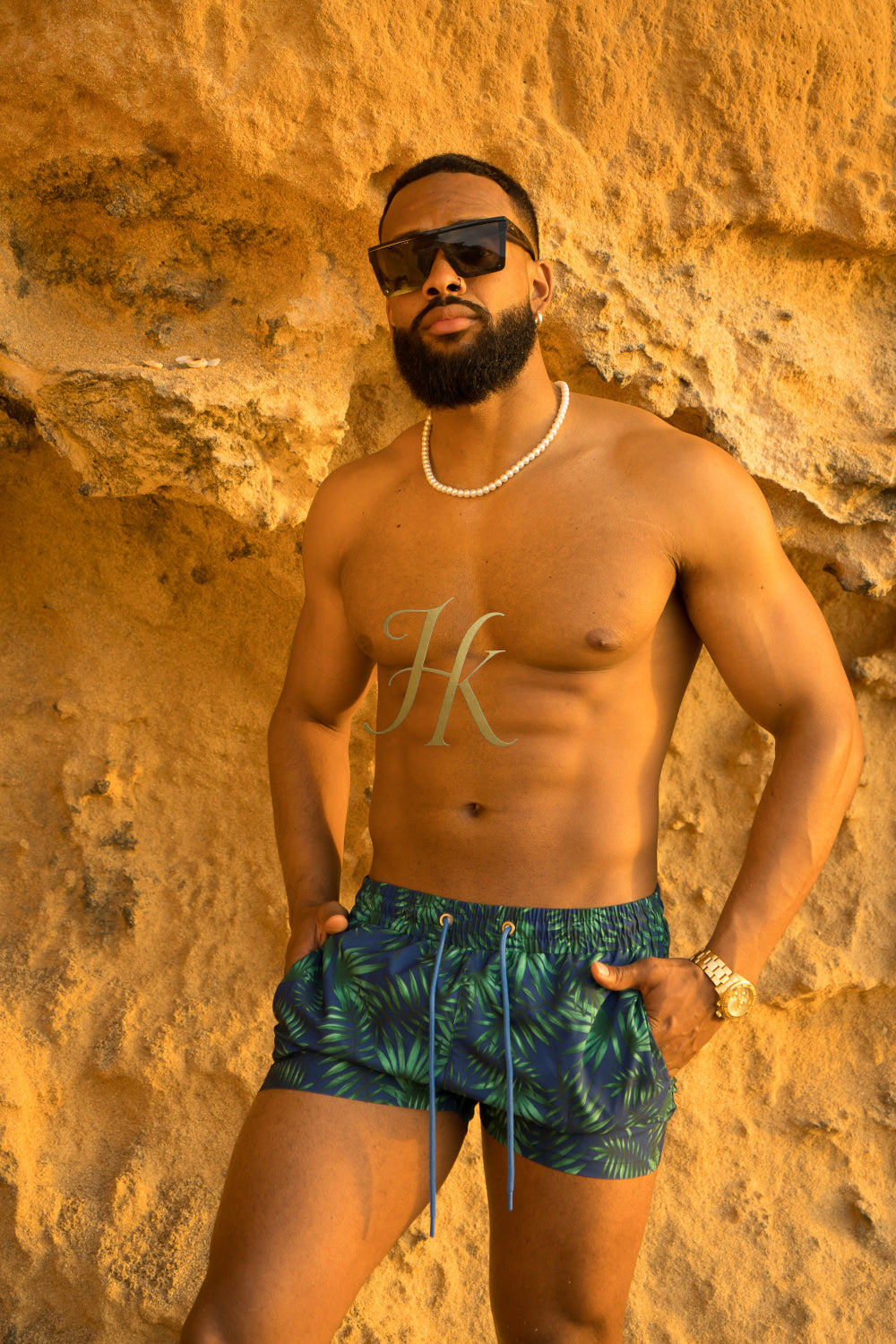 Classic Fit Men's Swim Shorts – Waterproof & Breathable - kayibstrore