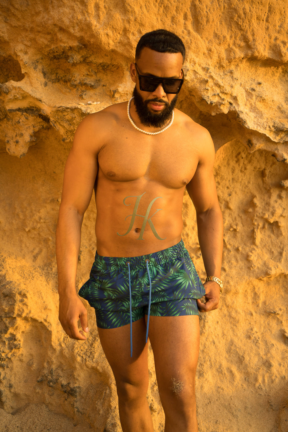 Classic Fit Men's Swim Shorts – Waterproof & Breathable - kayibstrore