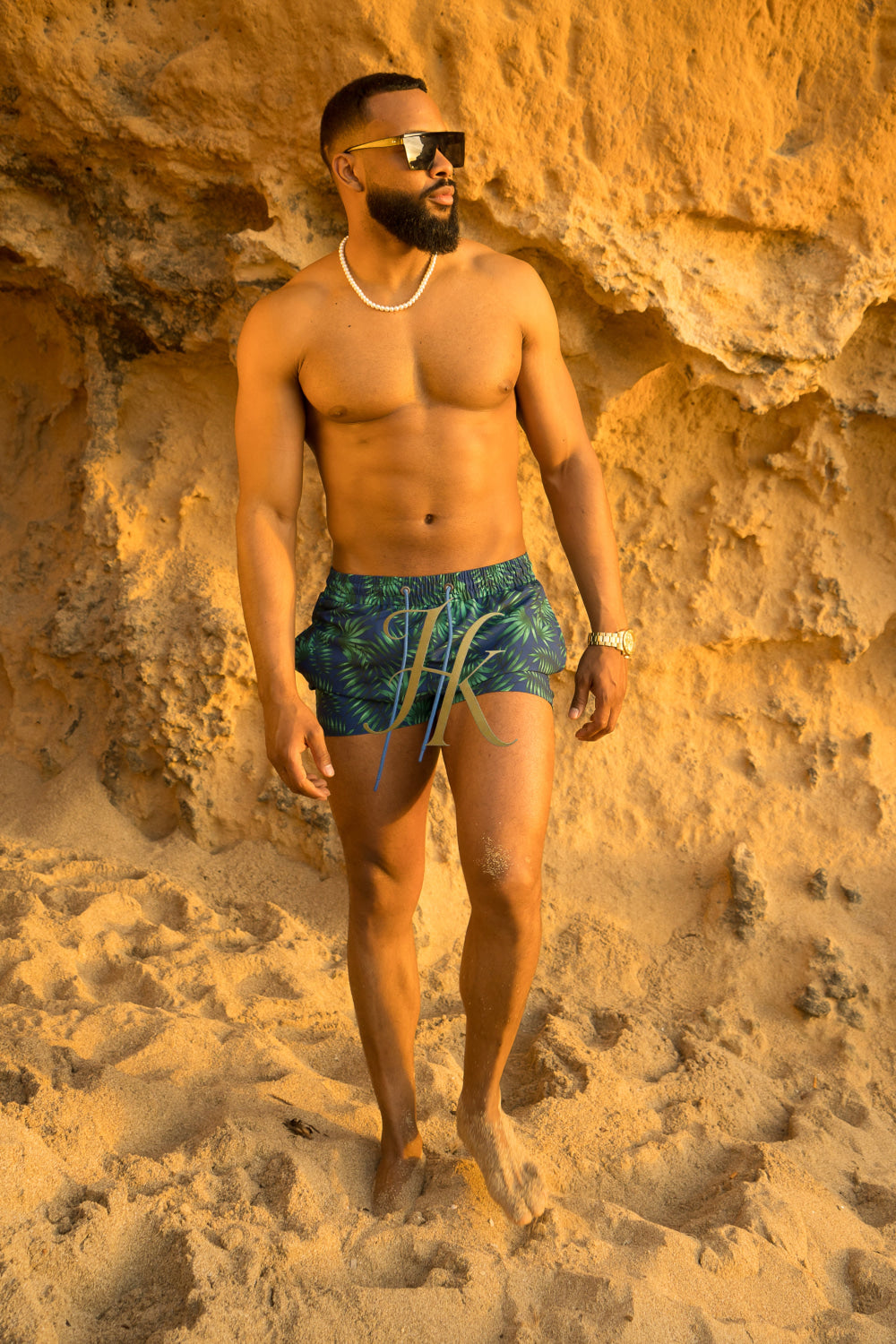 Classic Fit Men's Swim Shorts – Waterproof & Breathable - kayibstrore