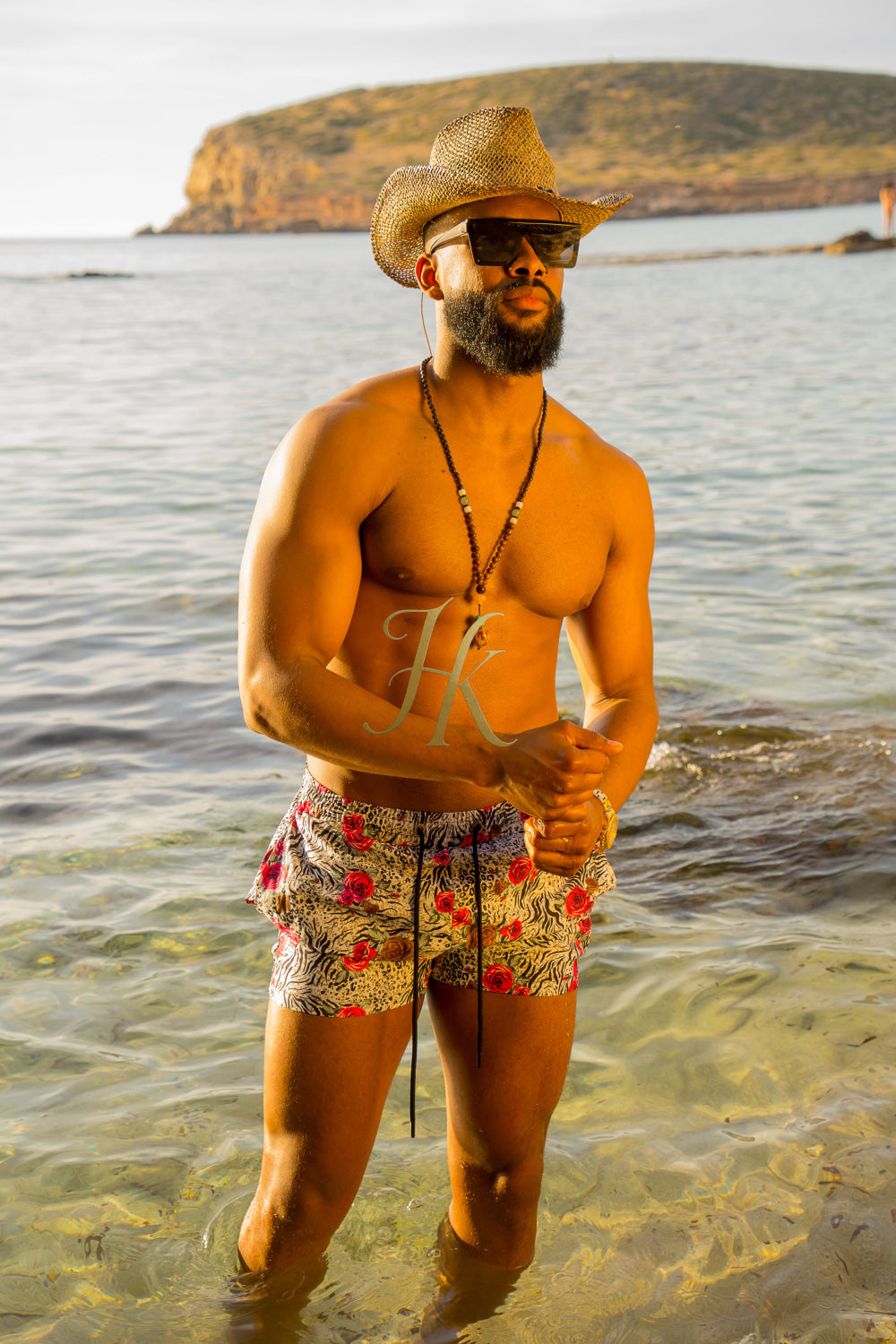 Striped Board Shorts for Men – Lightweight & Stretch Fabric - kayibstrore