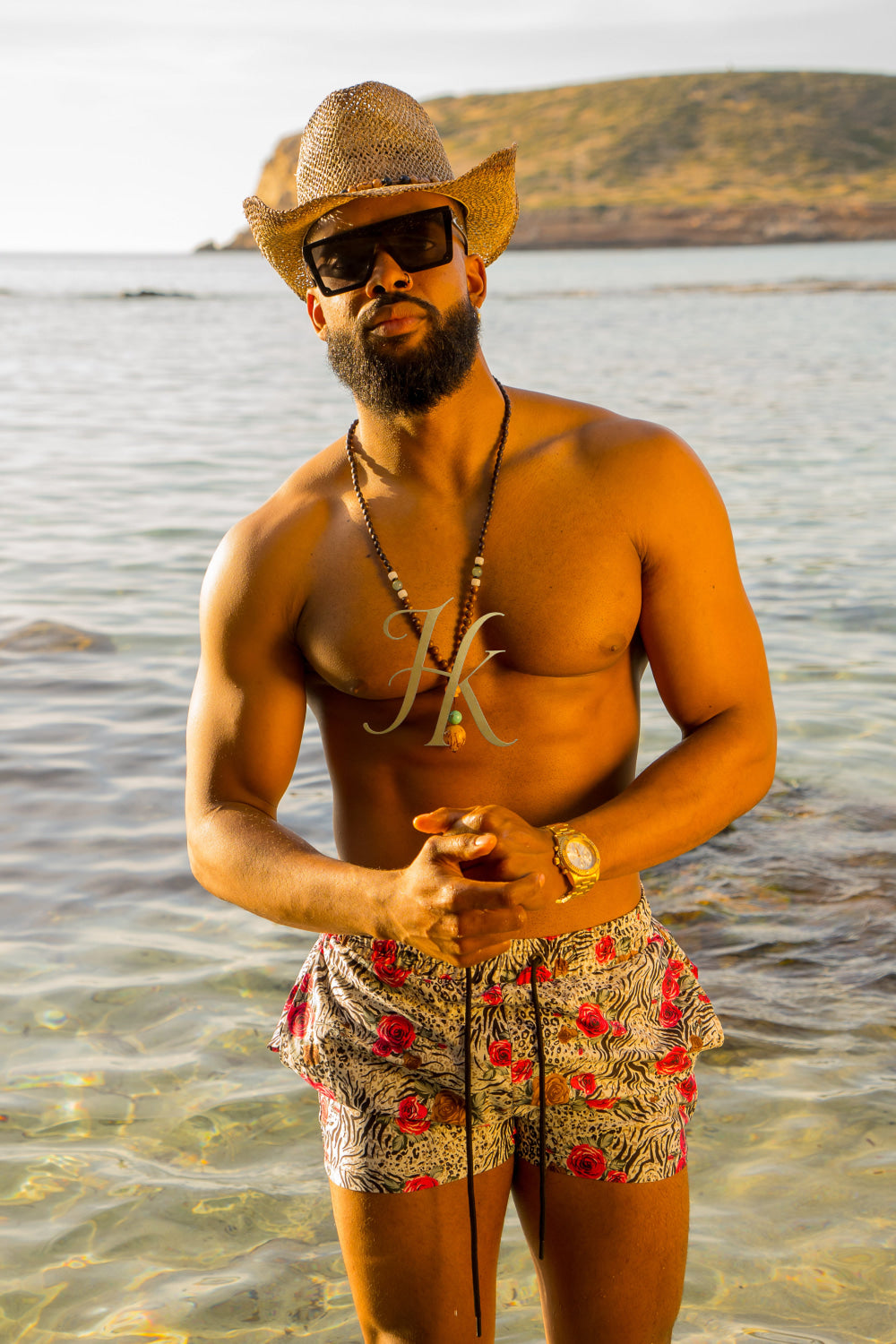 Striped Board Shorts for Men – Lightweight & Stretch Fabric - kayibstrore