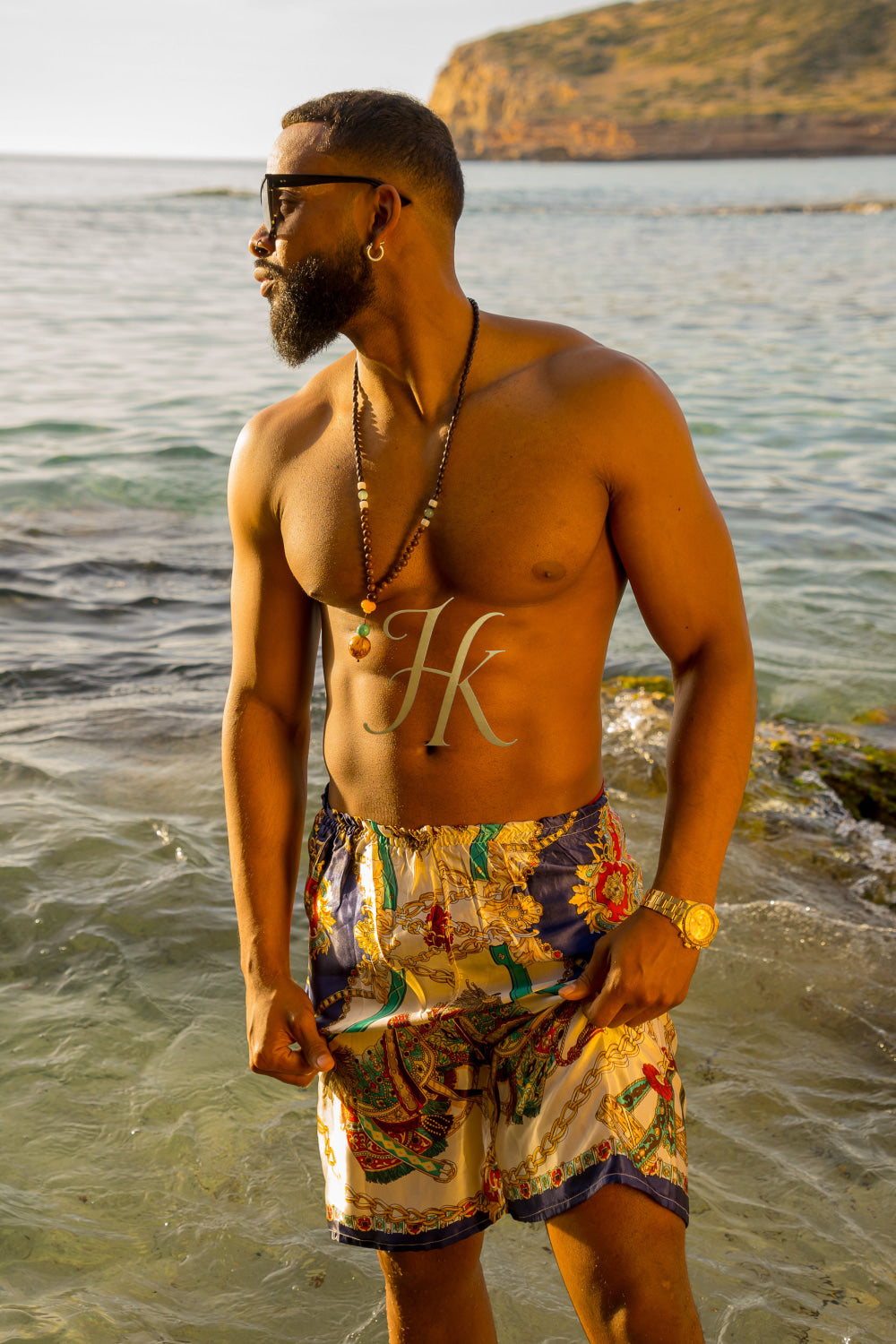 Handmade Silk Beach Shorts – Luxury, Comfort & Effortless Style - kayibstrore