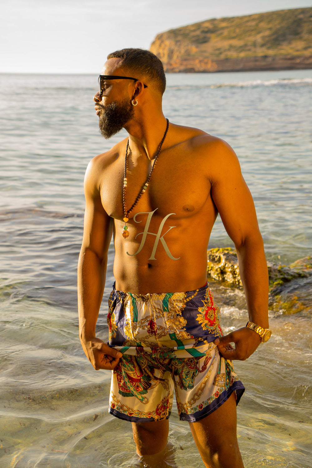 Handmade Silk Beach Shorts – Luxury, Comfort & Effortless Style - kayibstrore