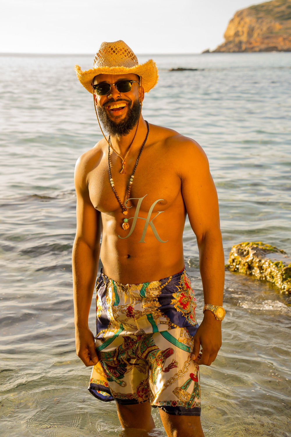 Handmade Silk Beach Shorts – Luxury, Comfort & Effortless Style - kayibstrore