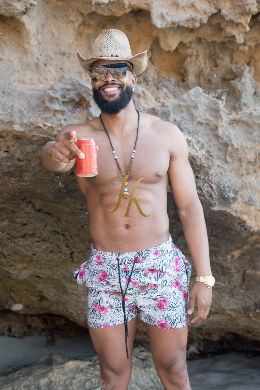 Striped Board Shorts for Men – Lightweight & Stretch Fabric - kayibstrore