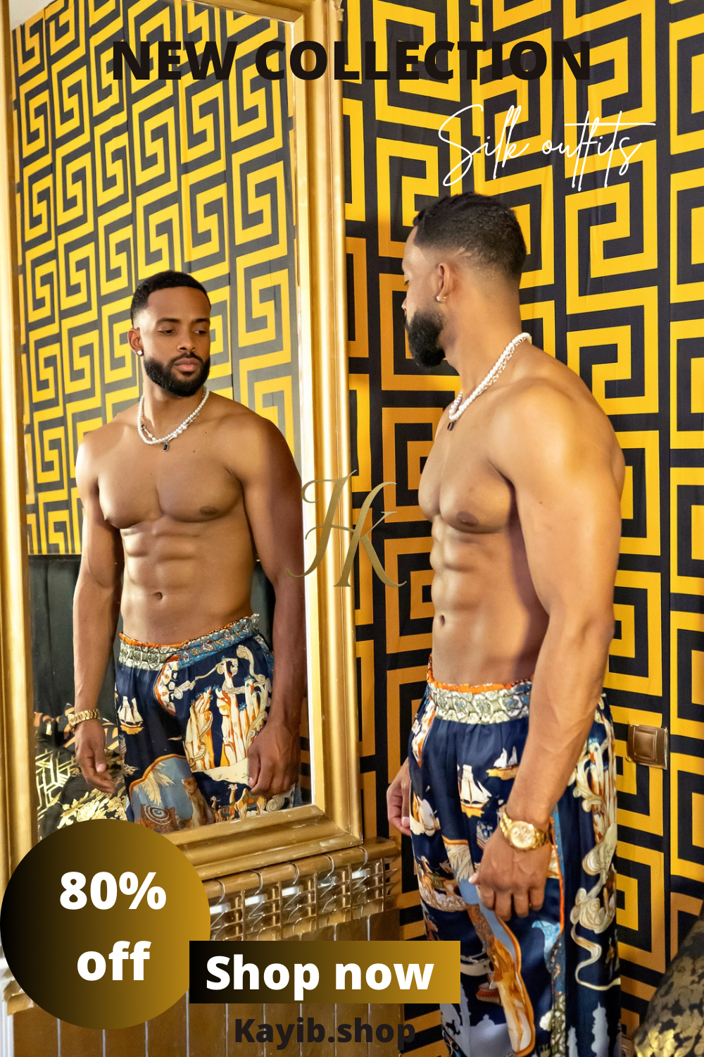 Men's Tailored Silk Trousers | Rave Wear for men, Contemporary Elegance, Designer Clothing pants - kayibstrore