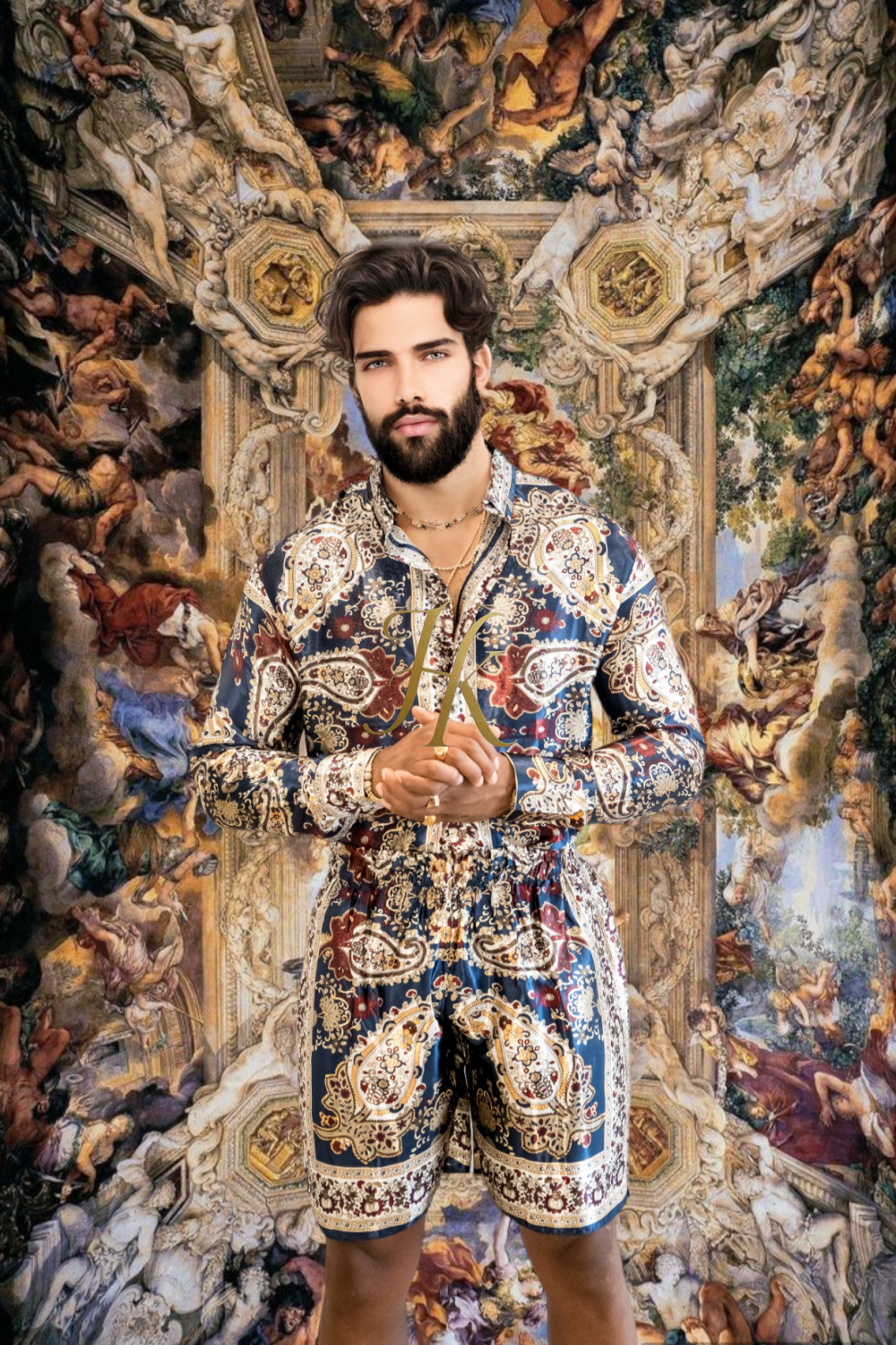 Summer Fashion Luxury Silk shirt Set - Stay Cool and Look Flawless All Summer Long - kayibstrore