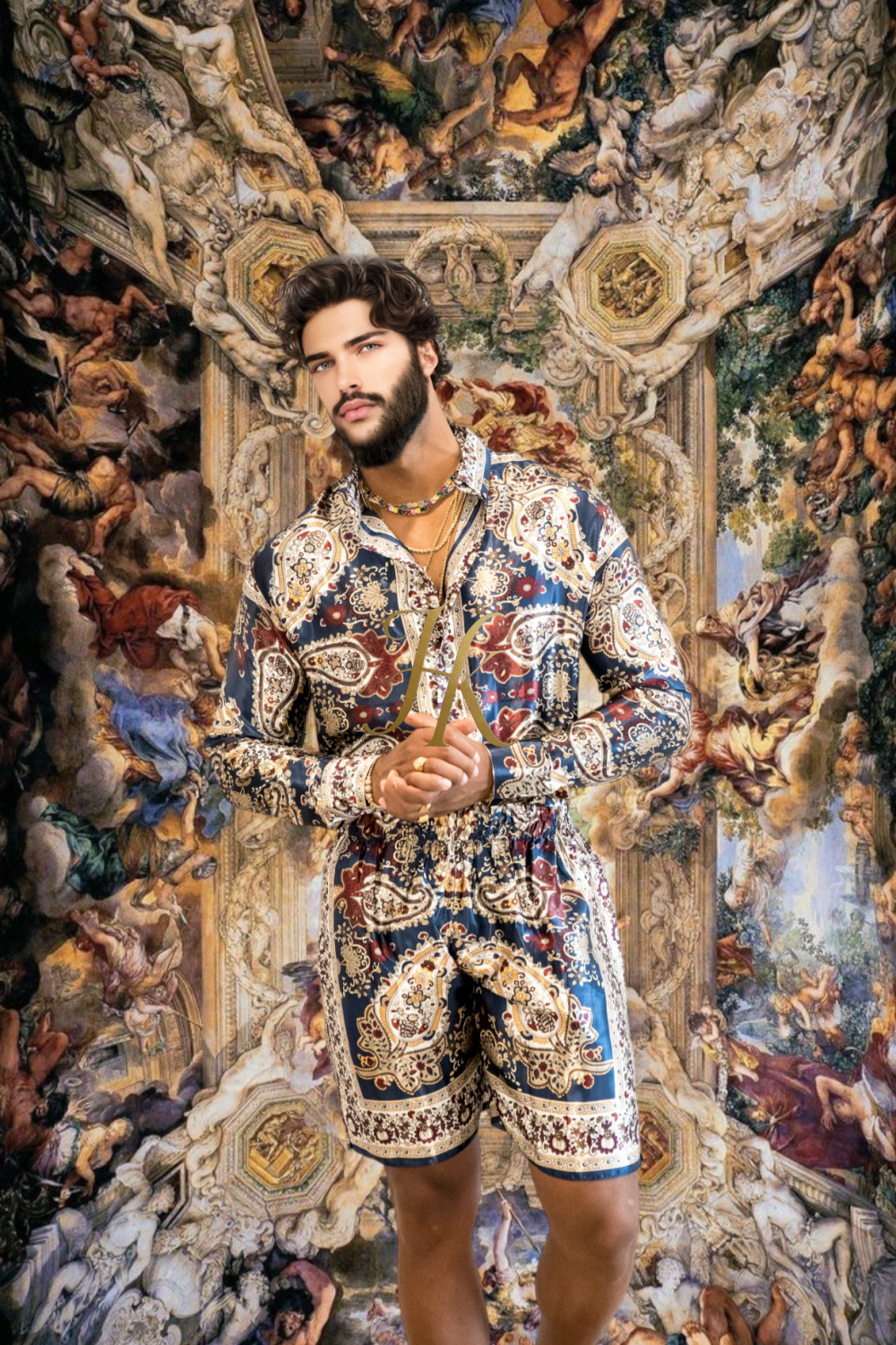 Summer Fashion Luxury Silk shirt Set - Stay Cool and Look Flawless All Summer Long - kayibstrore