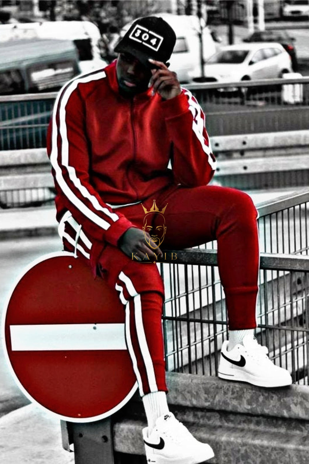 New Fashion Mens Oversize Jogging Pants Grey And Sweatshirt