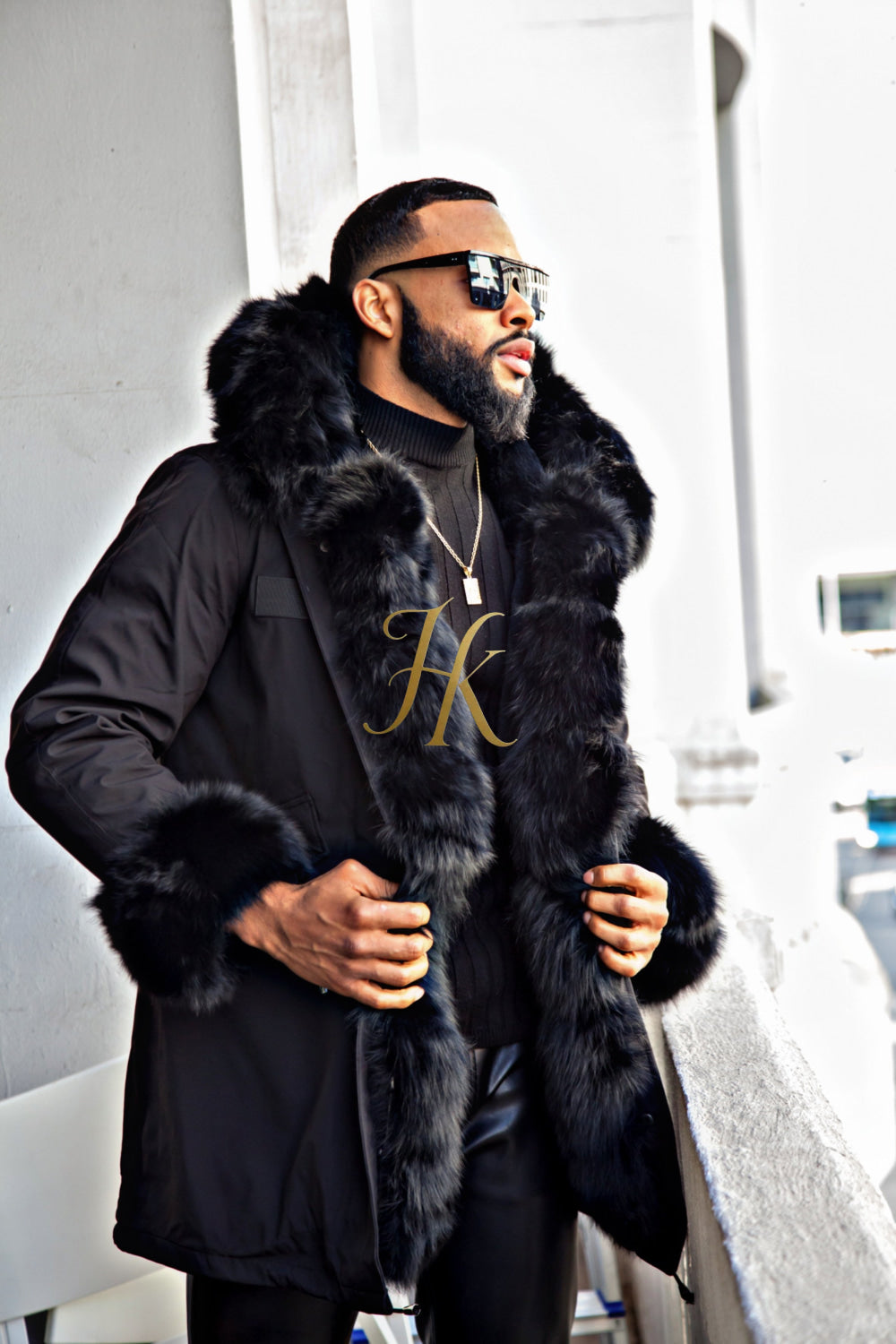 Mens Genuine Fur Coats And Accessories