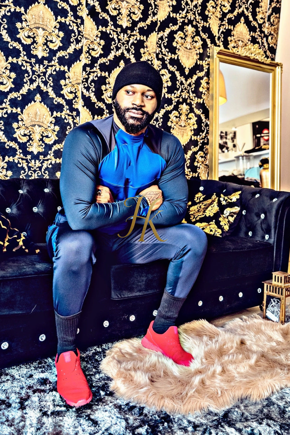 Mens Sportwear Tracksuits Sets Top & Bottoms