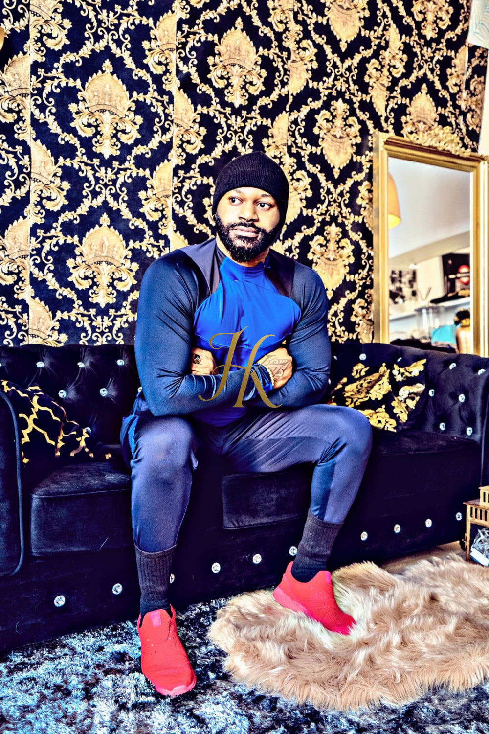 Mens Sportwear Tracksuits Sets Top & Bottoms