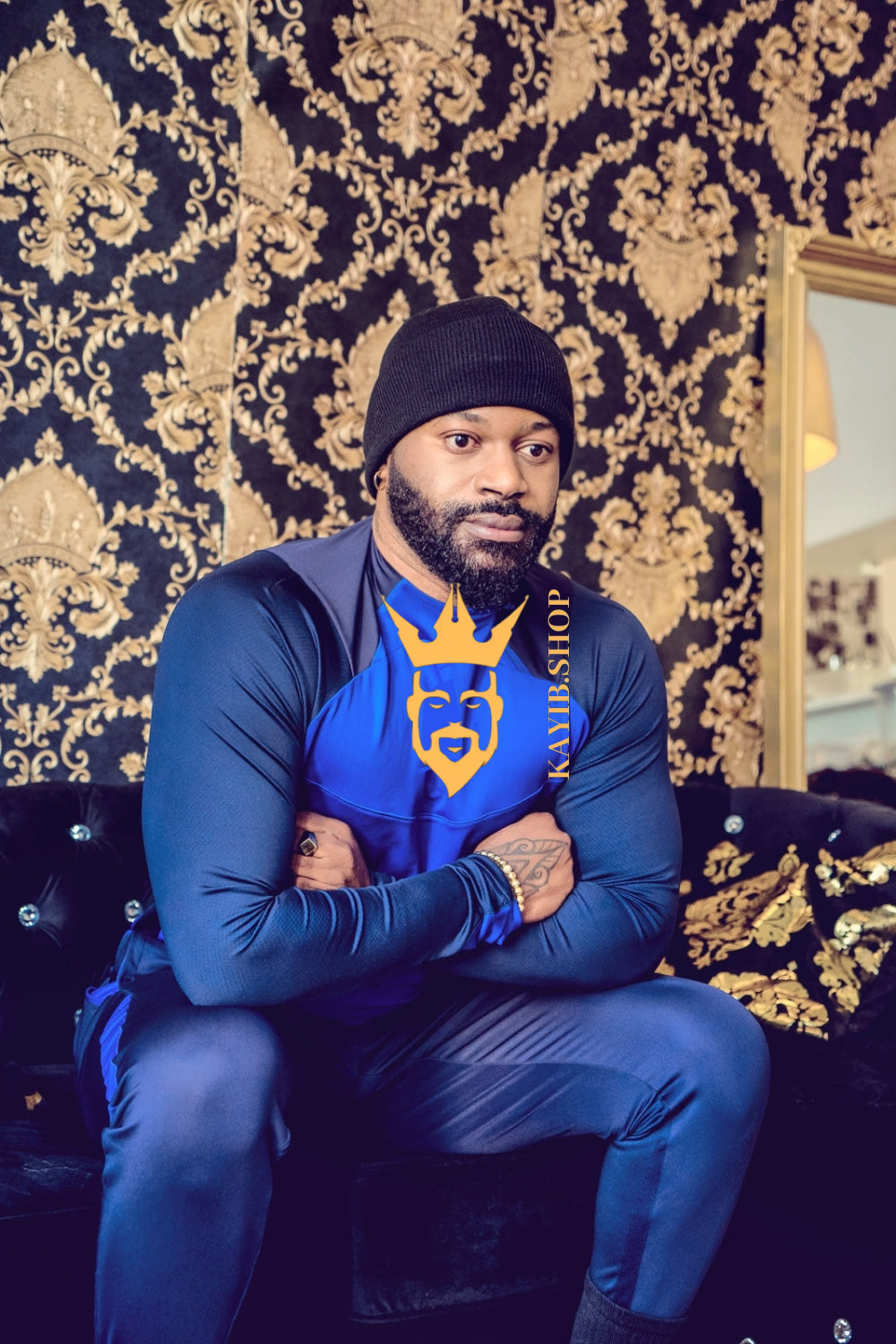 Mens Sportwear Tracksuits Sets Top & Bottoms