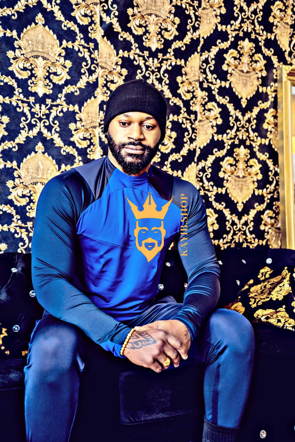 Mens Sportwear Tracksuits Sets Top & Bottoms