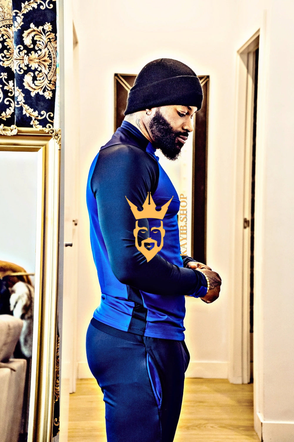 Mens Sportwear Tracksuits Sets Top & Bottoms