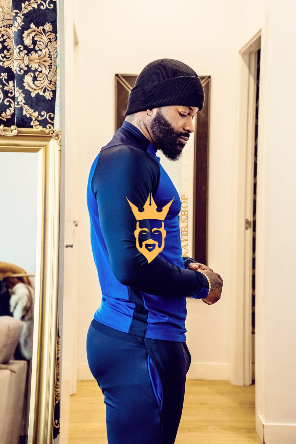 Mens Sportwear Tracksuits Sets Top & Bottoms