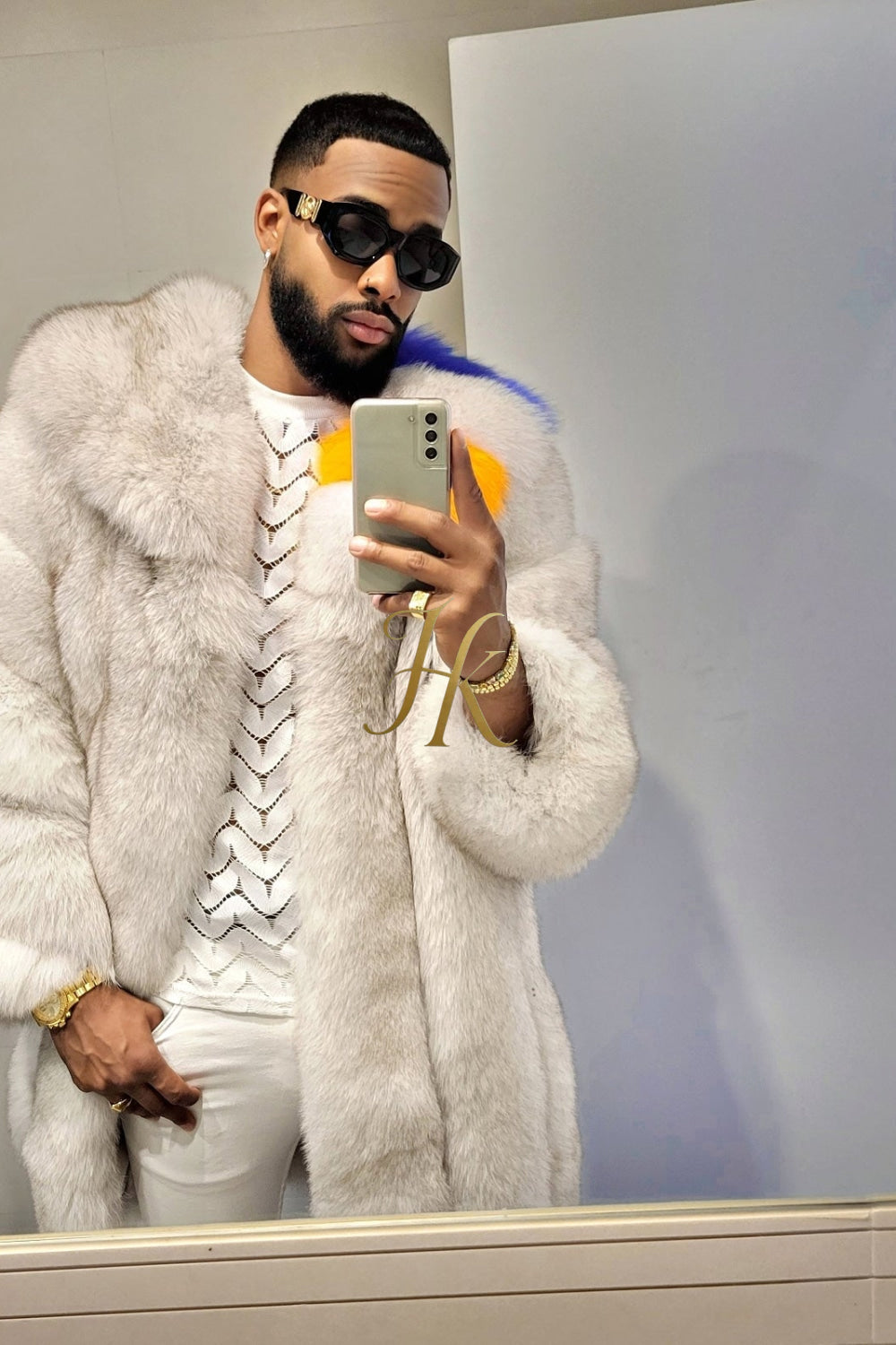 Handmade Luxurious Real Fox Fur Coats for Men and Women | Premium Winter Fashion - kayibstrore