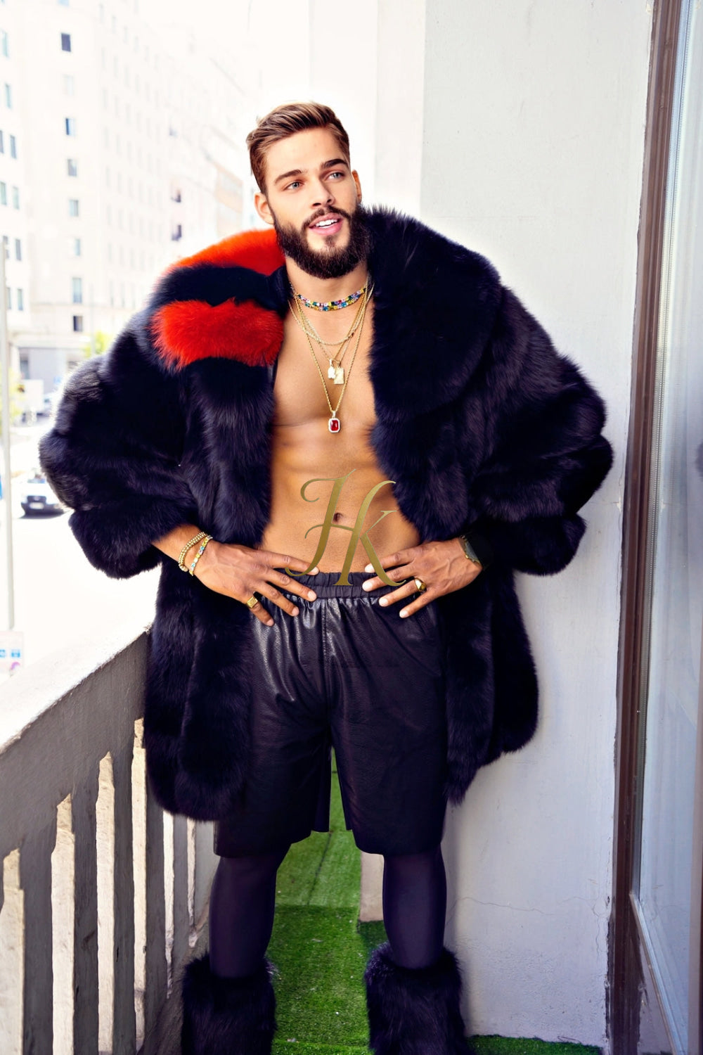 Elevate Your Style with Handmade Real Fox Fur Coats | Luxurious Winter Fashion for Men and Women - kayibstrore