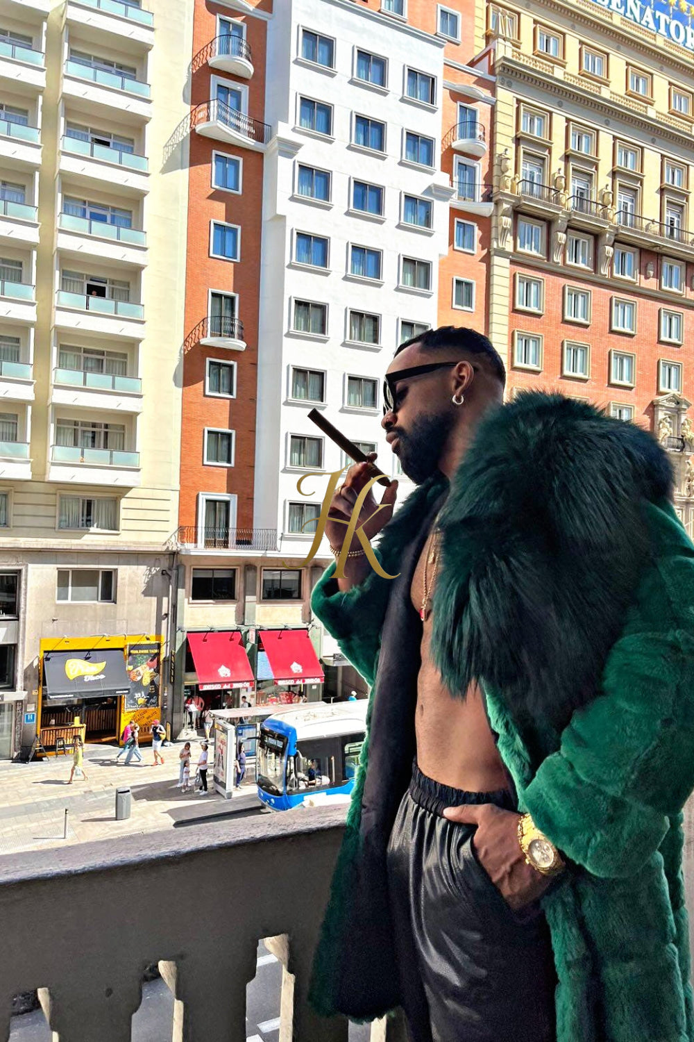 Handmade Luxury Winter Men's Rex Rabbit Fur Coat with Super Large Raccoon Collar - Premium Fashion Outerwear - kayibstrore