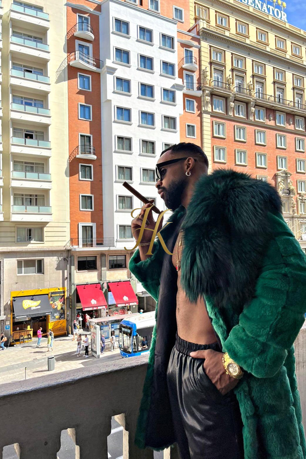 Handmade Luxury Winter Men's Rex Rabbit Fur Coat with Super Large Raccoon Collar - Premium Fashion Outerwear - kayibstrore