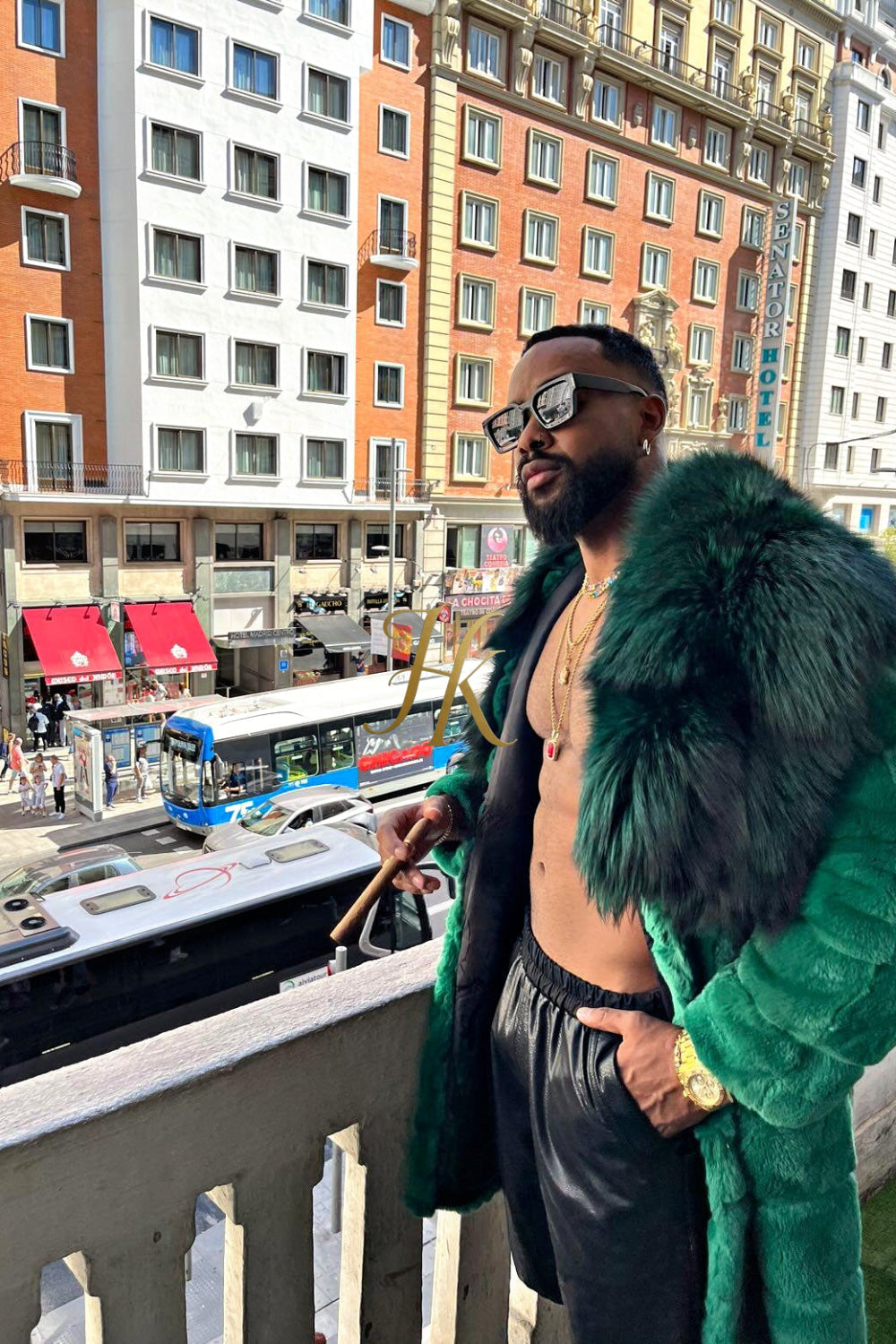 Handmade Luxury Winter Men's Rex Rabbit Fur Coat with Super Large Raccoon Collar - Premium Fashion Outerwear - kayibstrore