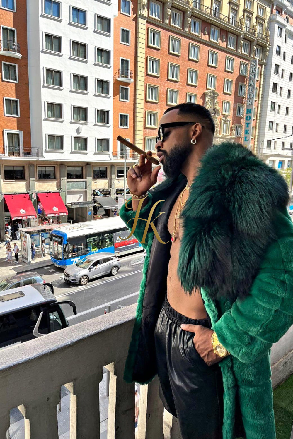 Handmade Luxury Winter Men's Rex Rabbit Fur Coat with Super Large Raccoon Collar - Premium Fashion Outerwear - kayibstrore
