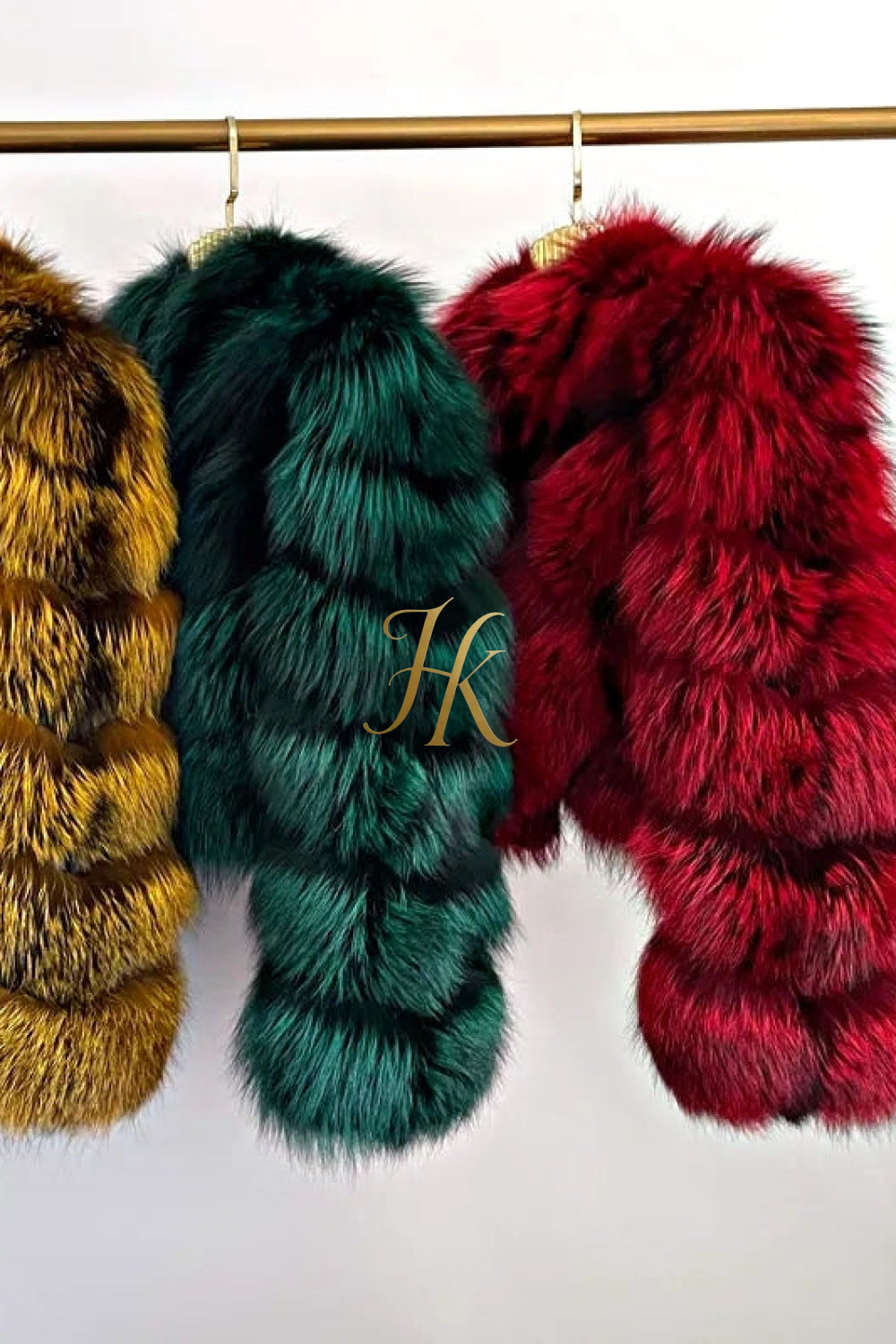 Fashion Raccoon Fur Short Coat - Stay Stylish and Warm with Oversized Sleeves - 100% Real Fur Luxury - kayibstrore